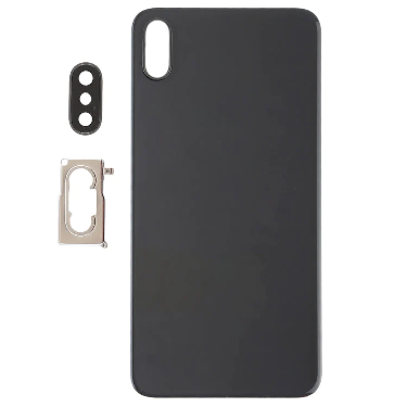 [503442] Tapa Trasera con Lente Iphone X Max Negro