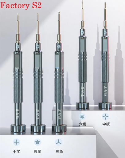 [503606] Kit de Destornilladores de Precision 5 pcs Factory S2
