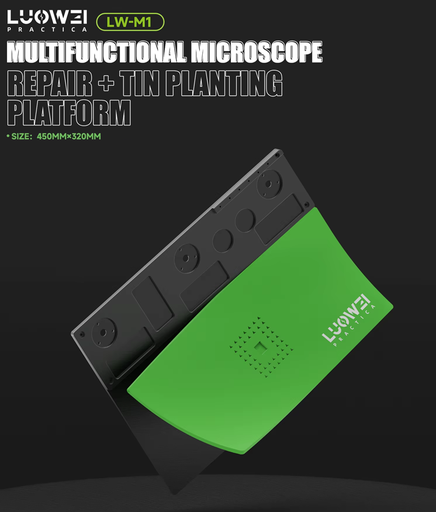 [504945] Manta Multifuncional para Microscopio Base Metalica