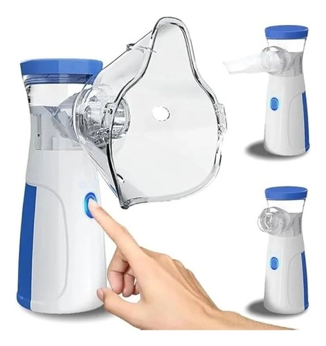 [6963490163553 892206] Mini Nebulizador Inhalador Portatil Usb JSL-W302
