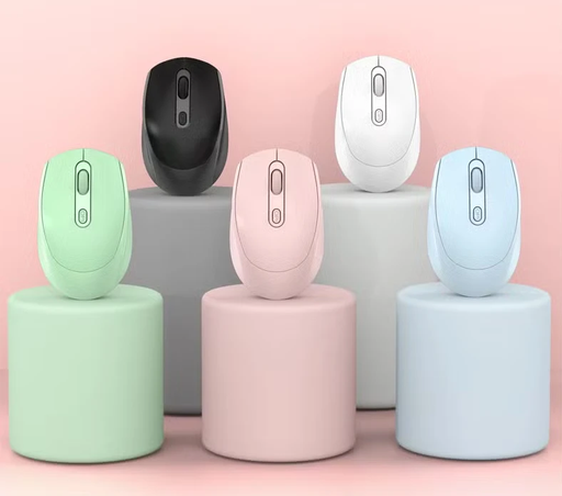 [6290132587256] Mouse Inalambrico Recargable Dual 2.4G y BT Seisa DN-N614 (colores varios)