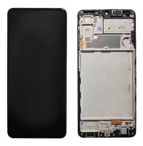 [504193] Modulo Samsung A22 4G con marco negro OLED (ORIG Premium)