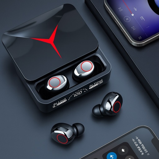 [504614] Auricular Bluetooth V5.3 Doble con Base Cargadora JK-603 Pro