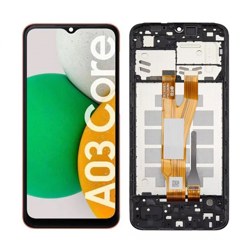 [504613] Modulo Samsung A03 Core con marco negro (ORIG)
