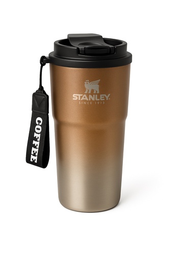 [504789] Vaso Termico Doble Pico Stanley 500ml Dorado