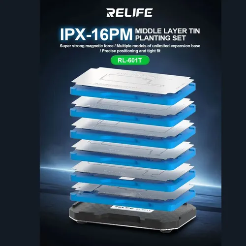[6941590211954  213521] Kit Reballing Amaoe Iphone X/16 Pro Max 25pcs Relife RL-601T