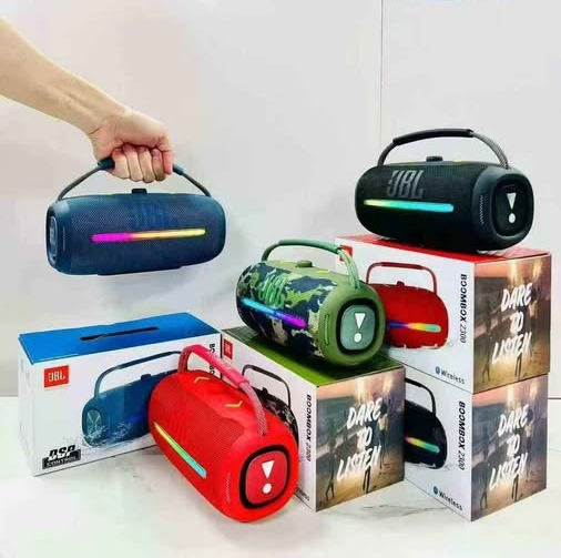 [504860] Parlante Portatil Bluetooth JBL Pro 7 Rojo (Replica)