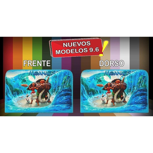 [504260] Funda de tablet 9,6" sin teclado estampada Moana