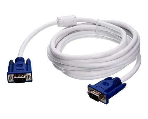 [CB023P] Cable VGA a VGA macho - macho 5m con doble filtro Reforzado