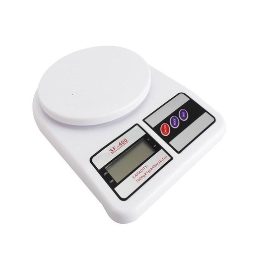 [500085 156951 362295 588502 817018] Balanza de Cocina 1g a 10kg SF-400 / SV-0010