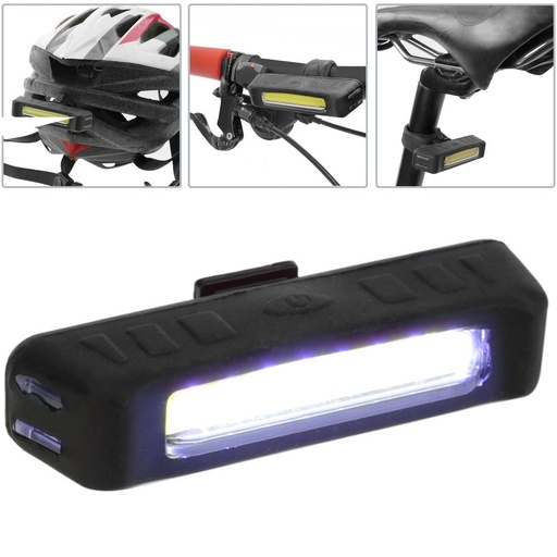 [6954120020285 5583] Luz Bicicleta Led Usb Recargables Delantera