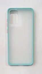 [104210] Tpu Rigido con borde color Samsung S20 Plus / S11 Celeste 