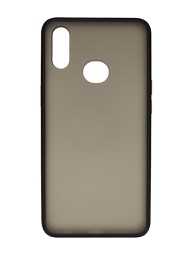[104214] Tpu Rigido con borde color Samsung S20 Ultra / S11 Plus Negro