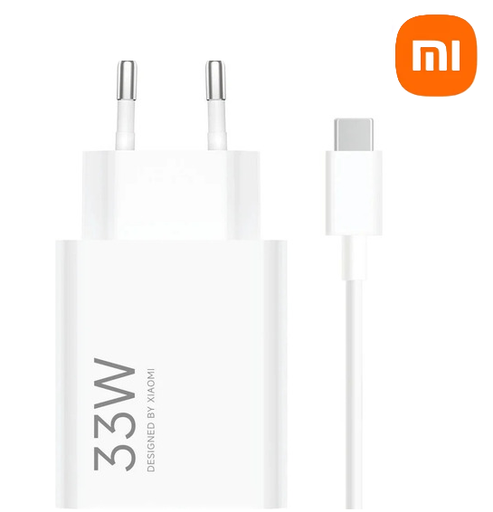 [6932554418366] Kit Cargador Xiaomi 33W Usb (toma europea) ORIGINAL