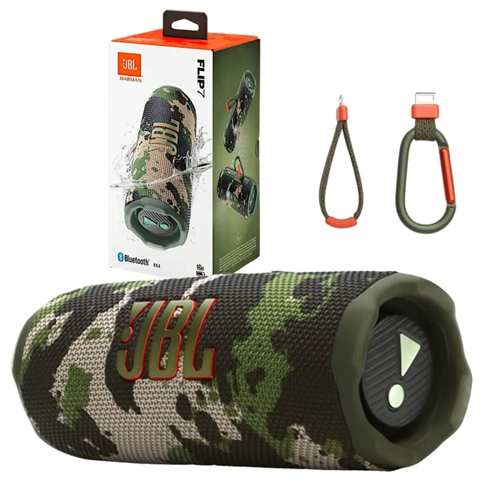 [1200130019432] Parlante Portatil Bluetooth JBL Flip 7 Camuflado (ORIGINAL)