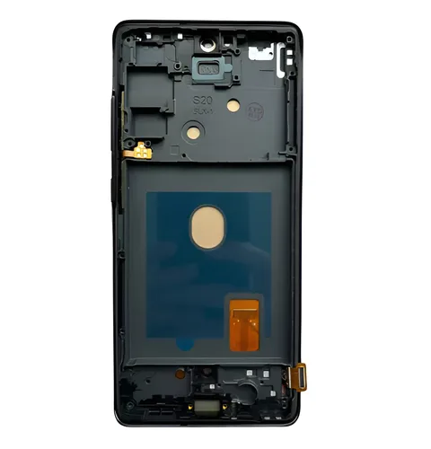 [302032] Modulo Samsung S20 FE con marco, buzzer, parlante, flex botones Original Size 6.5inches OLED (RN)