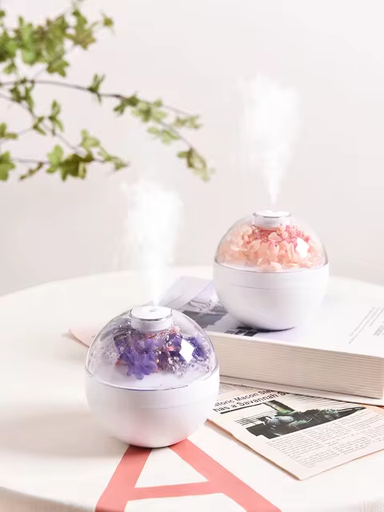 [HMF-91068] Aromatizador Humidificador con Luz Usb Flores 120ml