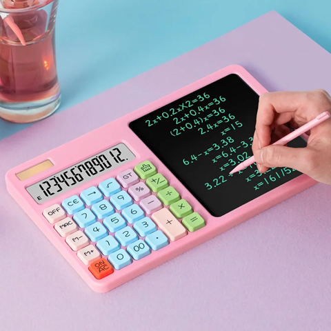 [504954] Calculadora  De 10 Digitos Con Tabla Magica De Escritura Multifuncion