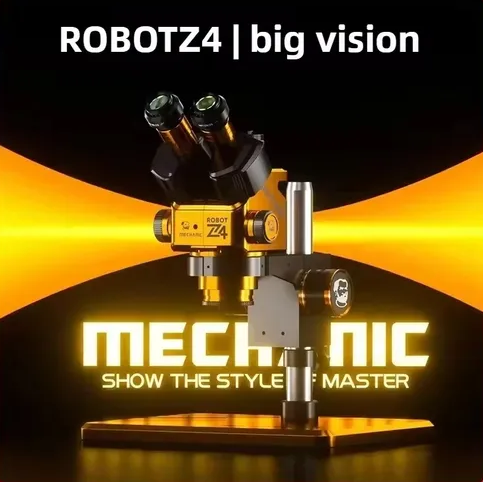 [6942174895874 259284] Microscopio Trinocular Mechanic Robot Z4