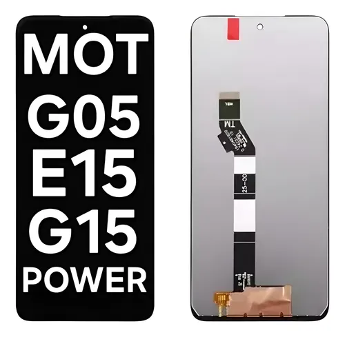 [504980] Modulo Motorola Moto E15 / G05 / G15 / G15 Power negro (ORIG)