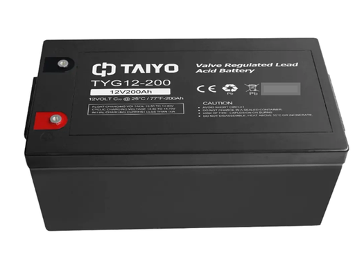 [TYG12-200] Bateria de Gel - TAIYO 12V 200Ah