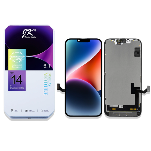 [505003] Modulo Iphone 14 negro (ORIG) IC Removible JK