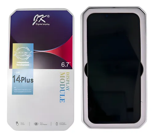 [505004] Modulo Iphone 14 Plus negro (ORIG) IC Removible JK