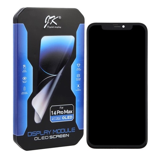 [505006] Modulo Iphone 14 Pro Max negro (ORIG Soft Oled) IC Removible JK
