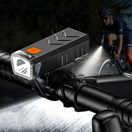[6952313025483] Luz de Bici Recargable Delantera D01 (7x3cm)