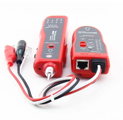 [6290132579688 JS-828] Tester para Cable de Red RJ45 con Doble Fuente