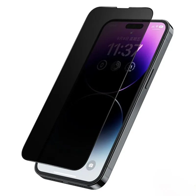 [t866] Cristal Templado Privado Iphone 12 Pro Max