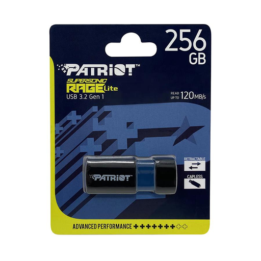 [0814914028971] Pendrive 256gb Patriot Rage Lite Usb 3.2 Gen1