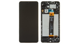 [502607] Modulo Samsung A12 A127 con marco negro (ORIG USA) Flex Negro A127F