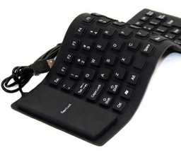 [6936625011906] Teclado de Goma Flexible ST-2020 sin teclado numerico