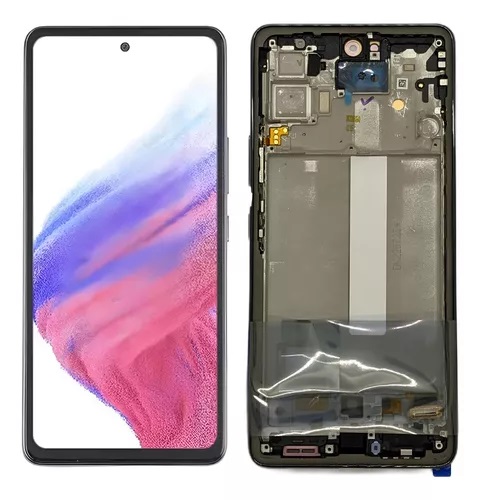 [505104] Modulo Samsung A53 5G con marco negro (OLED)