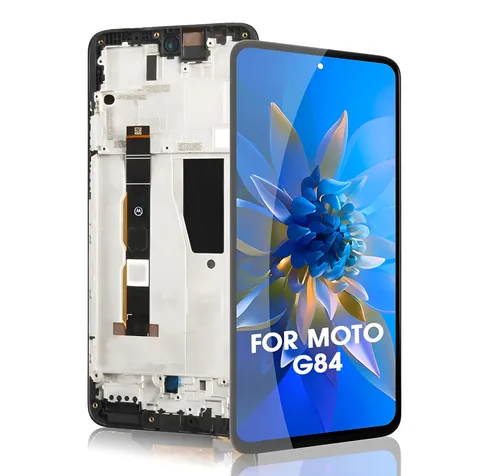[505110] Modulo Motorola Moto G84 con marco negro (ORIG Premium)