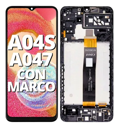 [505114] Modulo Samsung A04s / A047 con marco negro (ORIG) (compatible con A13 5G)
