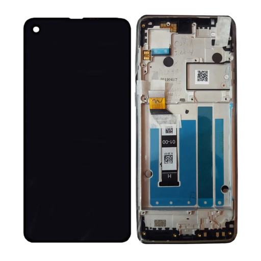 [505120] Modulo Motorola Moto One Vision con marco negro (OLED