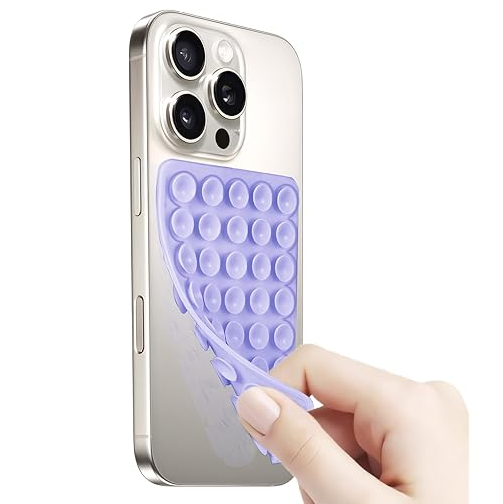 [0723540564565] Soporte Ventosa Doble para Celular (10x6,5cm)