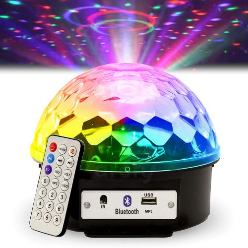 [6290132556764 B-06 HT-6403] Semiesfera Led Bluetooth con Reproductor