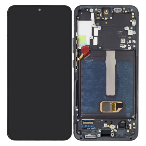 [505197] Modulo Samsung S22 Plus 5G con marco negro (ORIG Gold Edition)