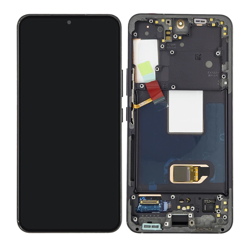 [505200] Modulo Samsung S22 con marco negro (ORIG Gold Edition)