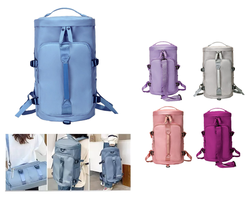 [1143279406005] Mochila Bolso de Viaje Multiusos Impermeable (Rosa)