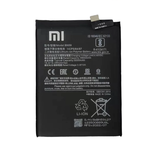 [B1355] Bateria Xiaomi Redmi Note 10 4G / Note 10s BN59 Original