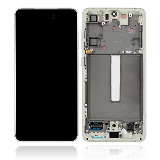 [505262] Modulo Samsung S21 FE con marco gris (OLED Gold Edition)