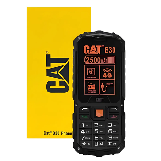 [5060280967849] Celular Caterpillar B30 4G 64Mb Dual SIM Pantalla 2.4" (Negro)
