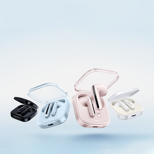 [6941812777558] Auricular Bluetooth 5.4 Doble Xiaomi Redmi Buds 6 Active con Base Cargadora Celeste (ORIGINAL)