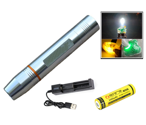 [505298] Mini Linterna Led Recargable con Estuche LN691 (3 modos)