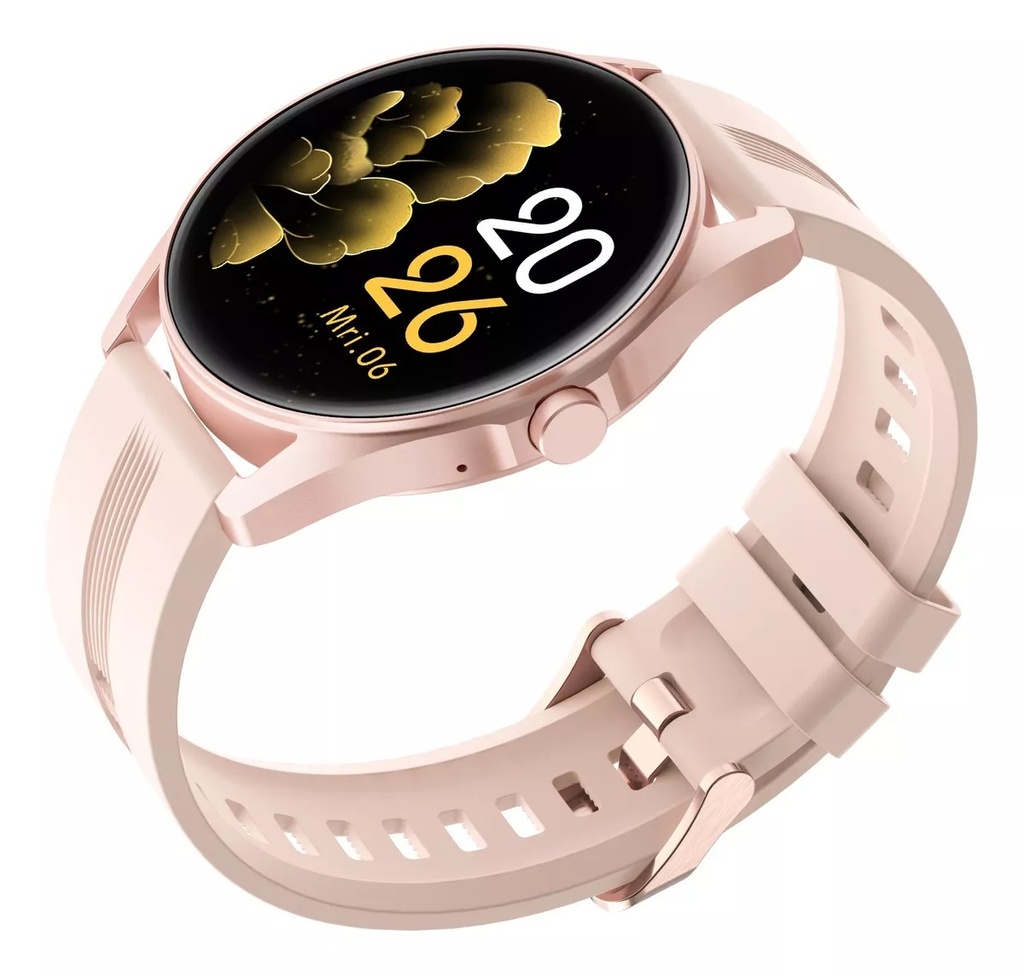 [6972287016767] Reloj Pulsera Smartwatch G-Tide R3 Rosa con Accesorios