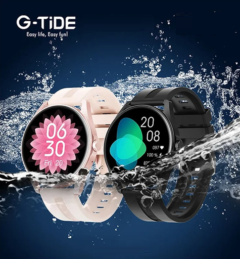 [6972287016767] Reloj Pulsera Smartwatch G-Tide R3 Rosa con Accesorios